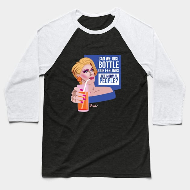 Brooke from Drag Race Baseball T-Shirt by dragover